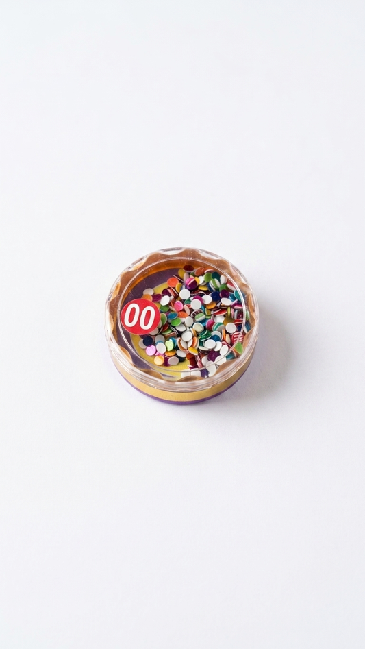 Multicolour Mix Bindi Box — Festive Forehead Dots
