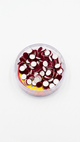 Dark Red Velvet Bindi Box – Round Bindis