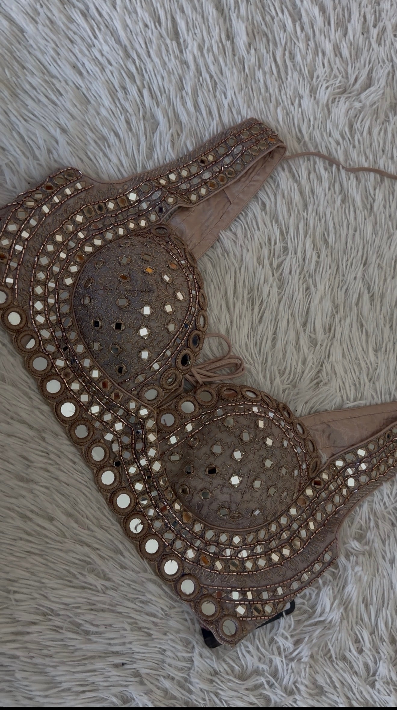 Mirror work Ready-Made blouse