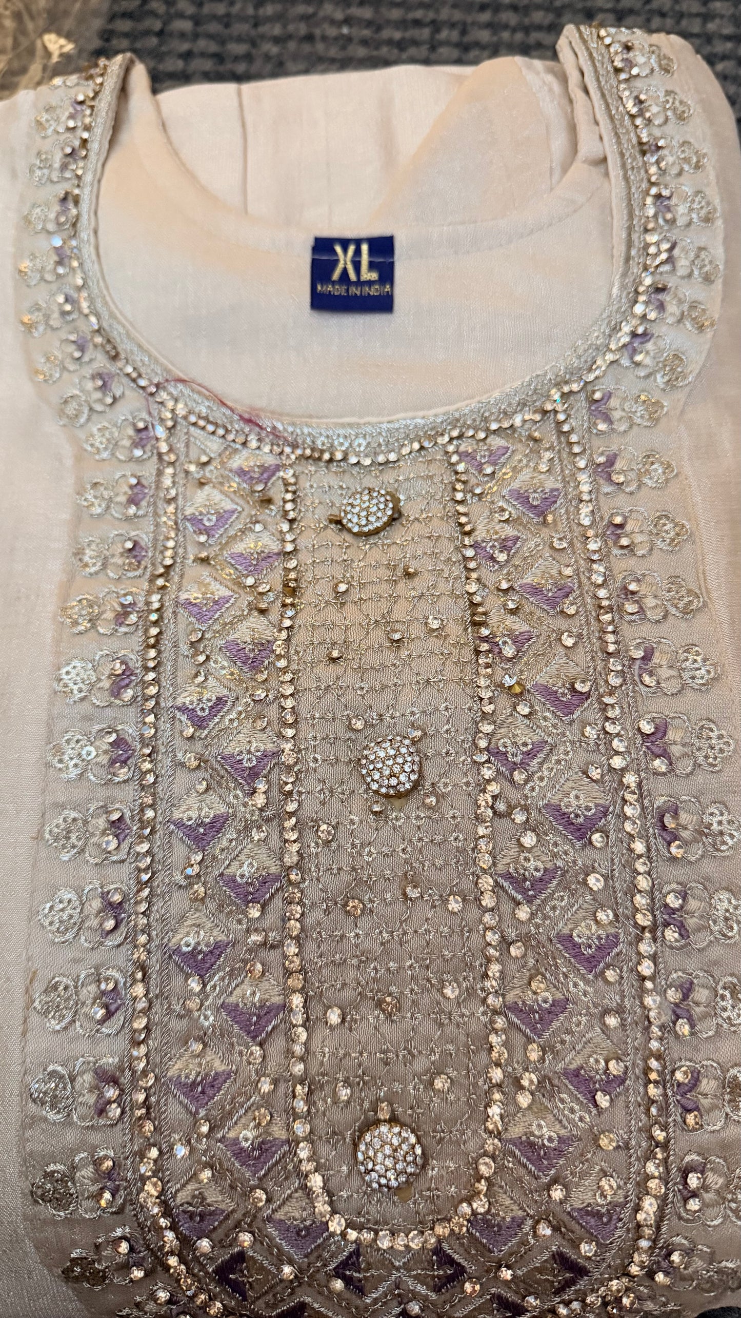 Off White Kurti set