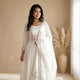 Ivory Resham Cotton Anarkali