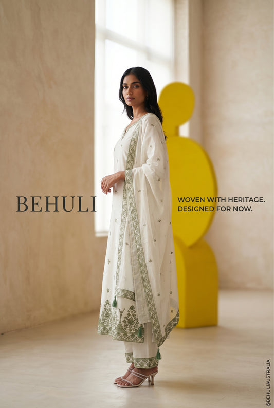 Effortless Grace in Cotton Kurti Set