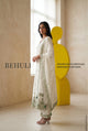 Sleeveless Cotton Kurti Set With Border Detail