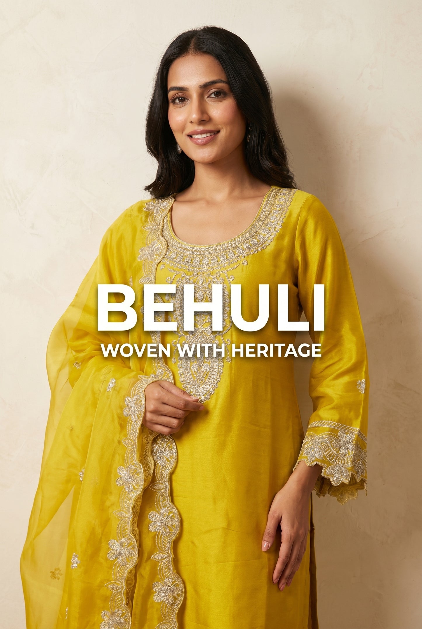 Mustard Yellow Kurti set