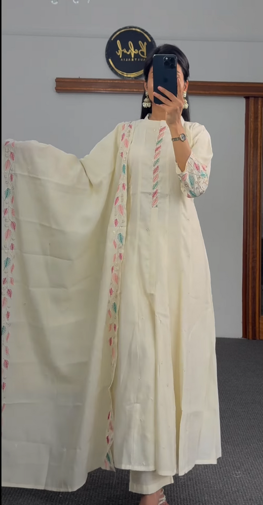 The Pristine Pastel Cotton Umbrella Set