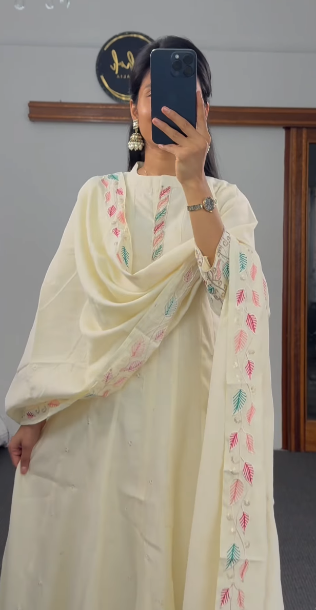 The Pristine Pastel Cotton Umbrella Set