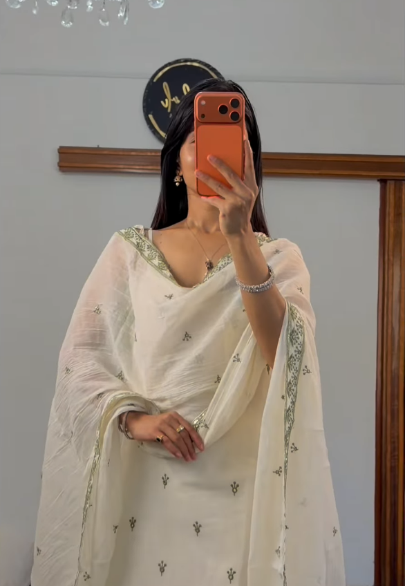Effortless Grace in Cotton Kurti Set