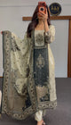 Ivory Embroidery Chinon Kurti Set