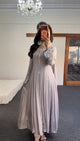 Mauve Sequin Chinon Anarkali